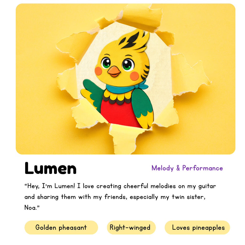 lumen character tab